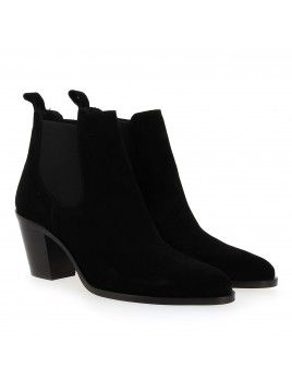 DYLAN - Cuir Velours Noir