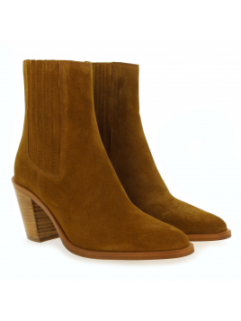 DALLAS - Cuir Velours camel